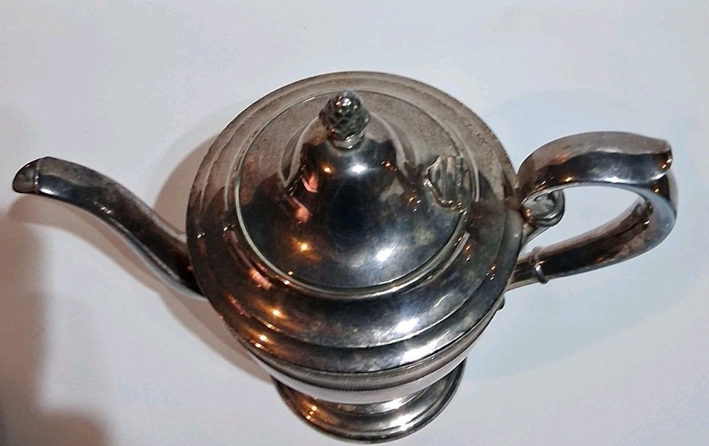 Antique Gorham Silver Teapot. Y602 "MPC" Monogramed