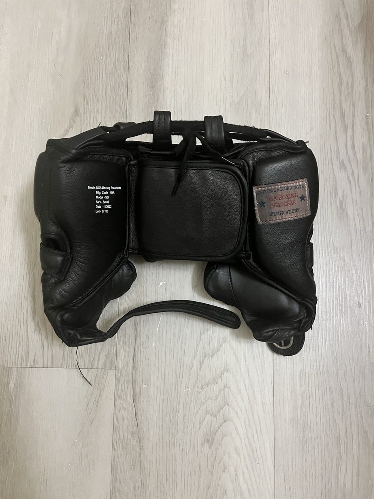 Ringside Full Face Training Headgear Black And White