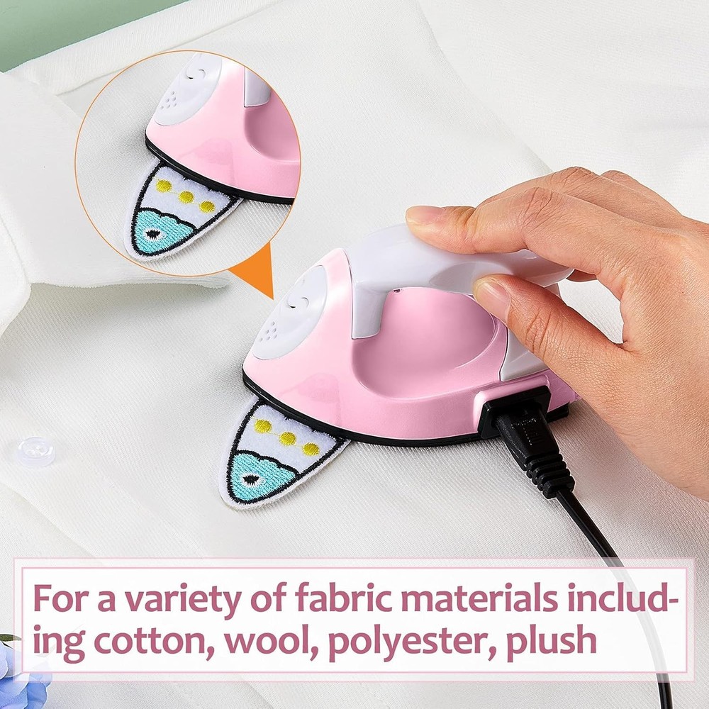 Lightweight Mini Craft Iron with Charging Base - Perfect for Small Projects