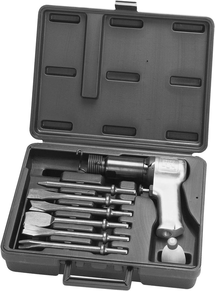 Air Hammer Tool Kit Touch Trigger for Max Control 3000 BPM with Storage Case