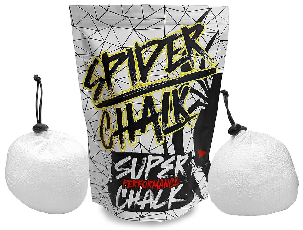 Refillable Climbing Chalk Ball 2-Pack, 3oz Each, Lab-Grade, Chalk Sock