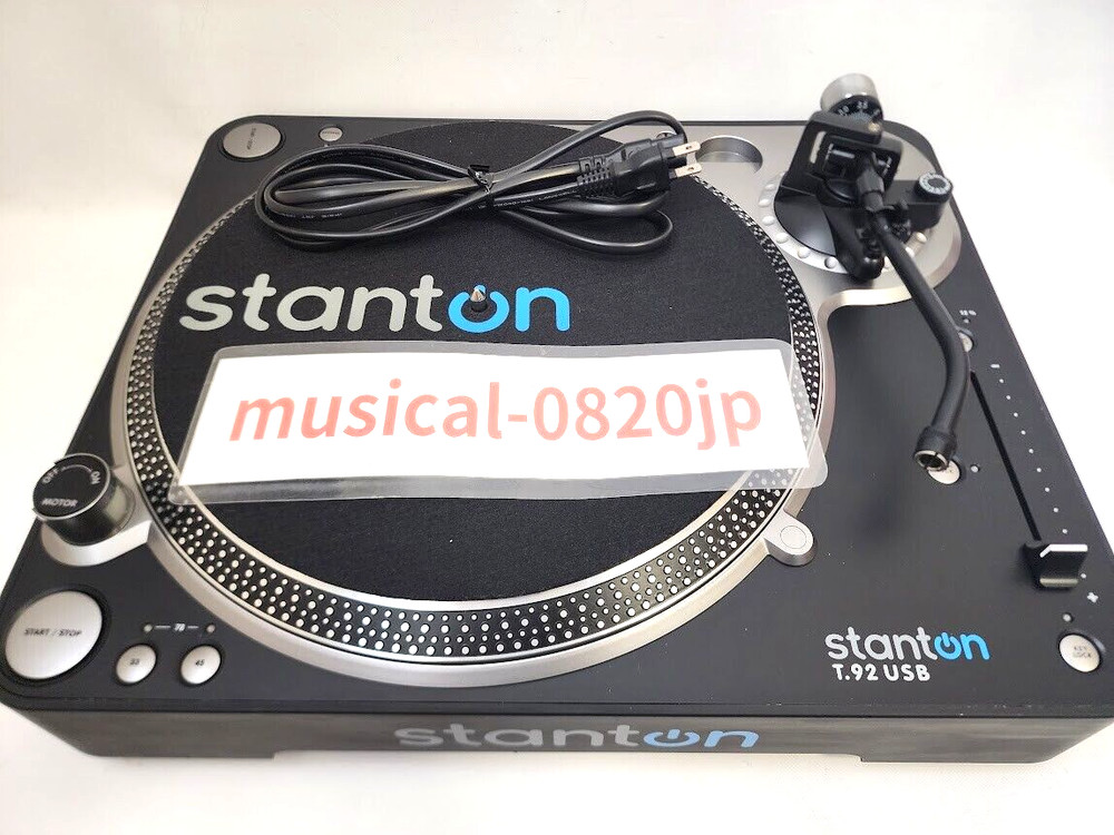 Stanton T.92 USB DJ turntable Recorder