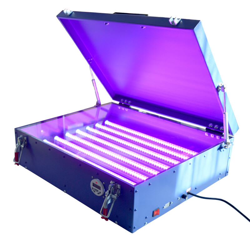 TECHTONGDA Extra Large Screen Printing LED Exposure Unit 21" x 25" Blue