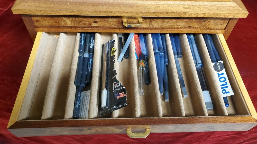 Vintage Pen Display Case