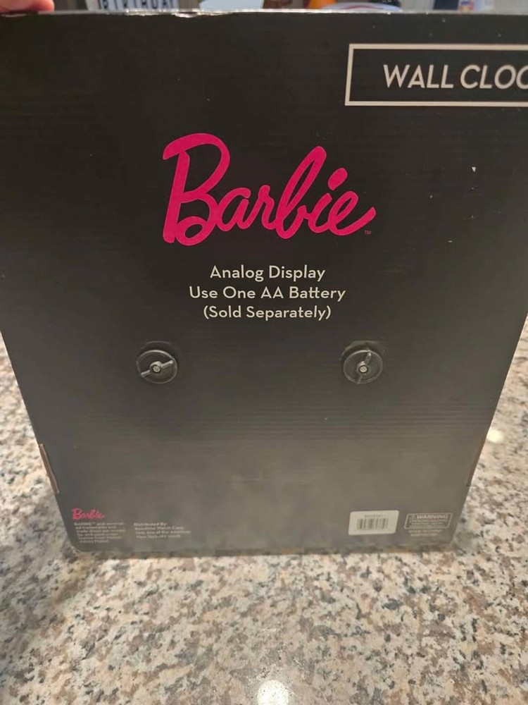 Barbie Analog Wall Clock