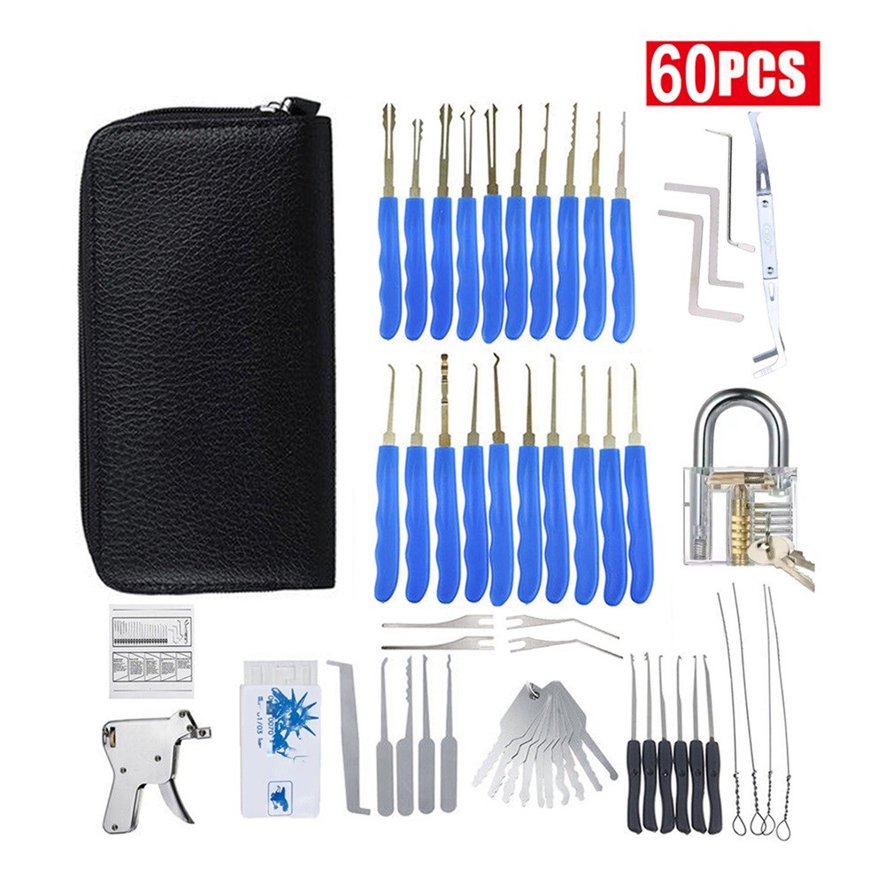 60Pcs Key Extractor Training Tool Set for Beginner Key Removal Practice Tool