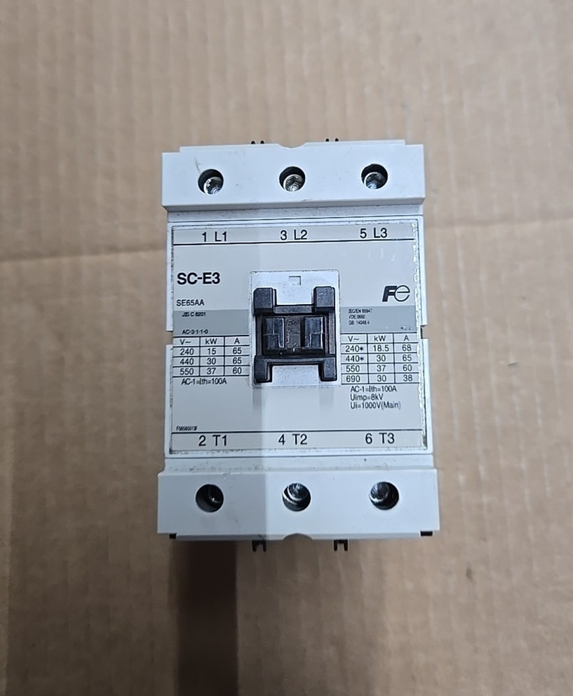 FUJI ELECTRIC SC-E3 MAGNETIC CONTACTOR NNB
