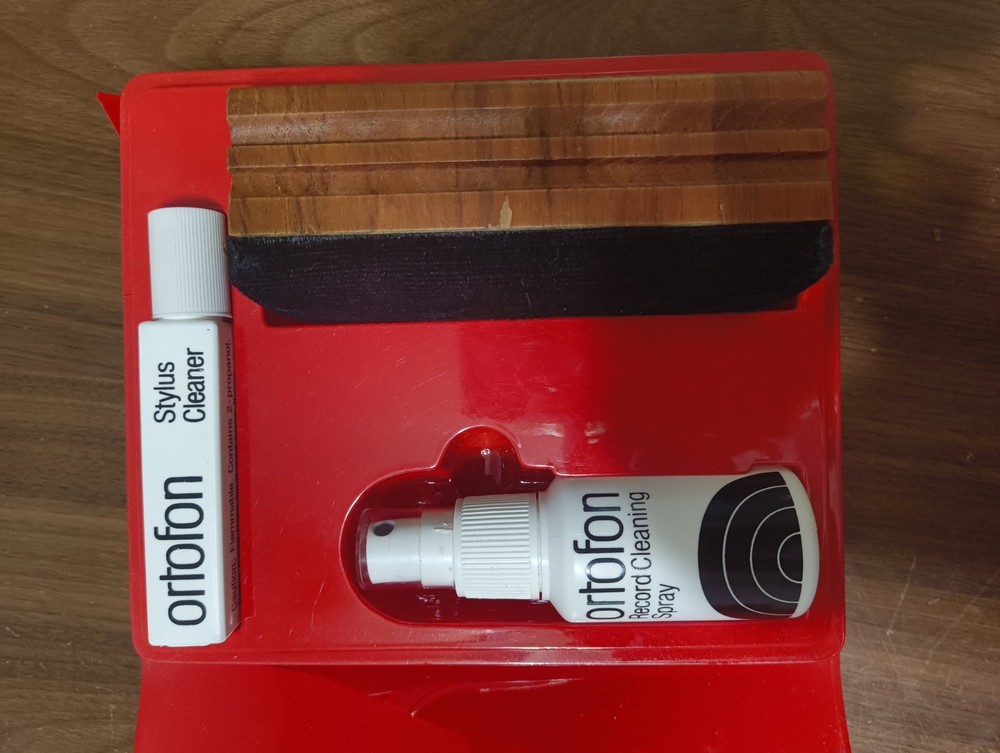 RARE Vintage Ortofon Record Care Kit