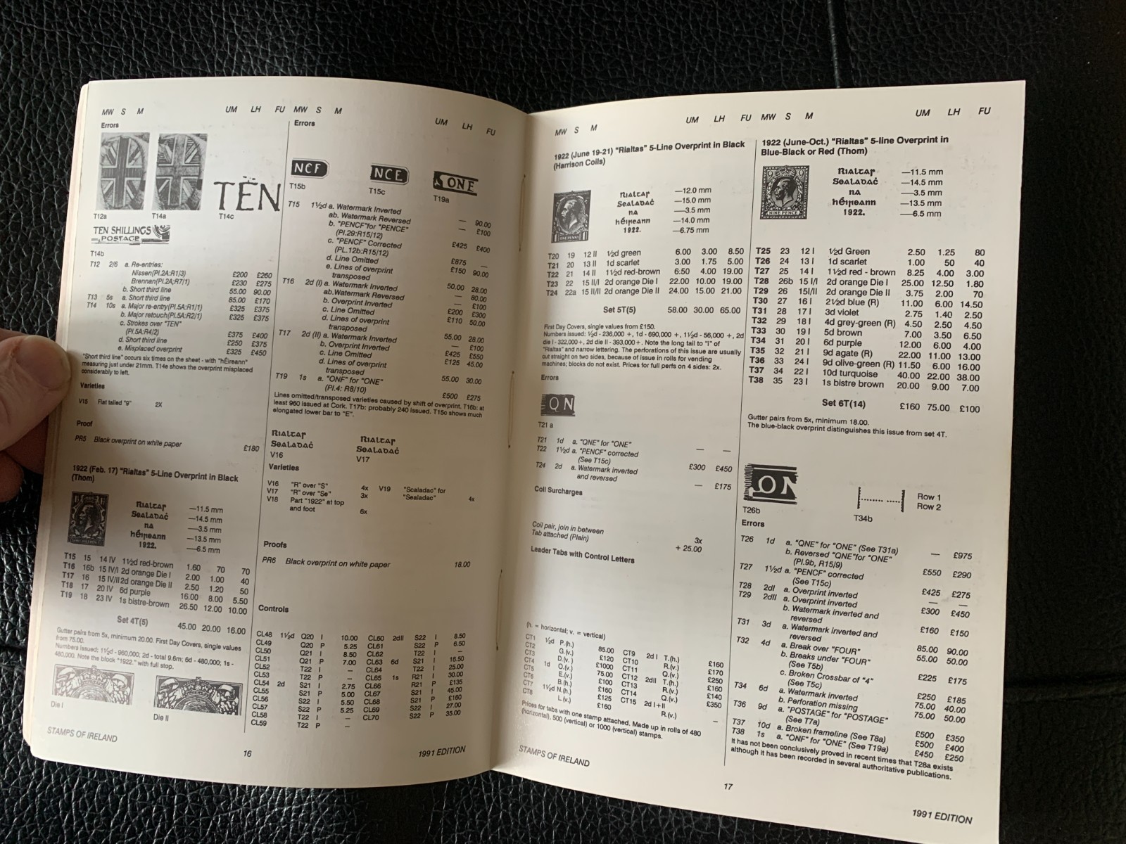 Stamps of Ireland Specialised Handbook MacDonnell Whyte Irish Philately