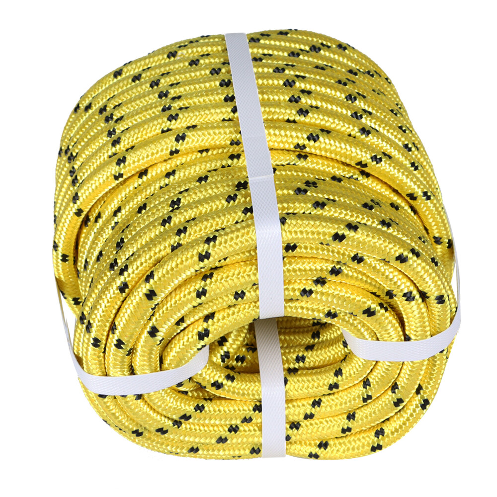 Braided Polyester Arborist Rigging Garden (1/2"×200ft) Strong Pulling Rope