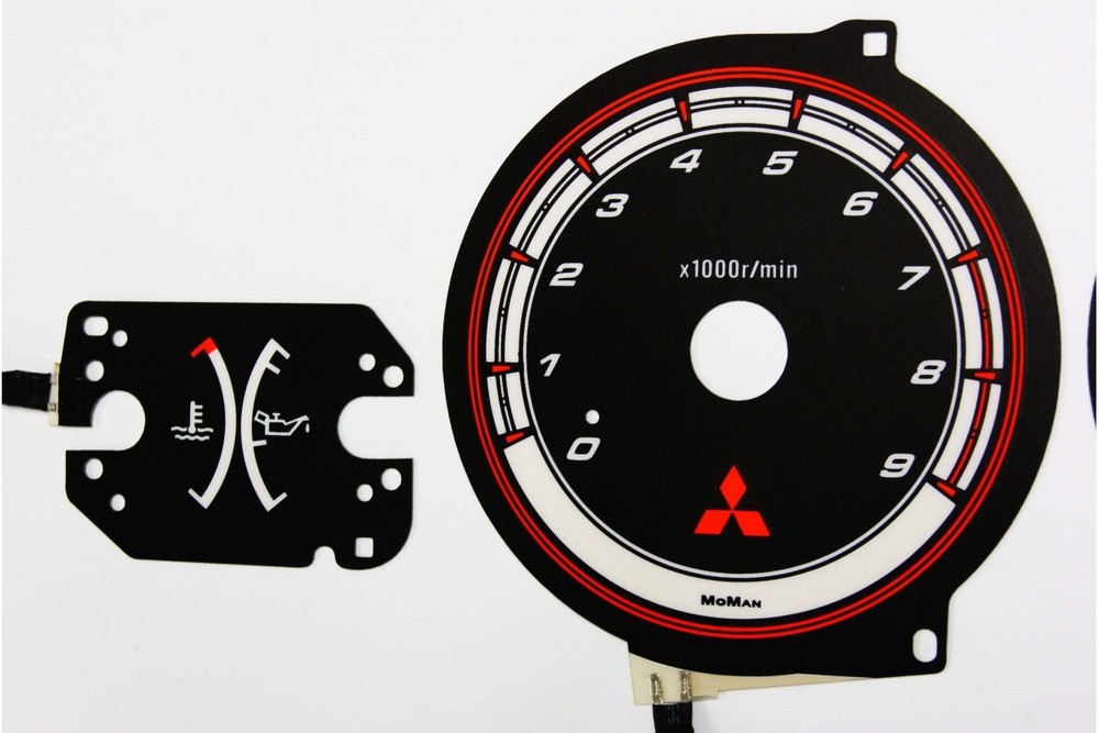 Mitsubishi Eclipse 2G Design 3 Plasma Tacho Glow Gauges Speedometer Dial