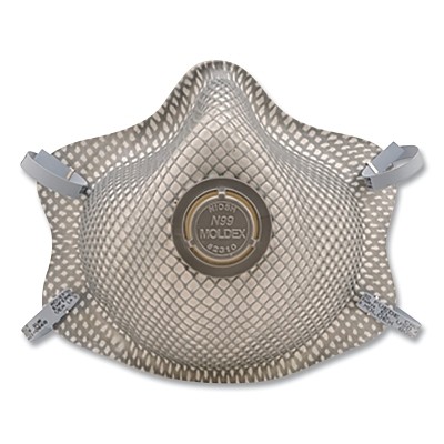 N99 Premium Particulate Respirator, Half Facepiece, 2-Strap, Medium/Large Pack