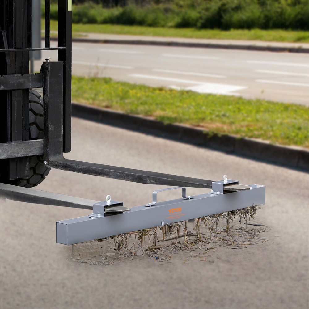48" Hanging Magnet Magnetic Sweeper Tool fits Forklift