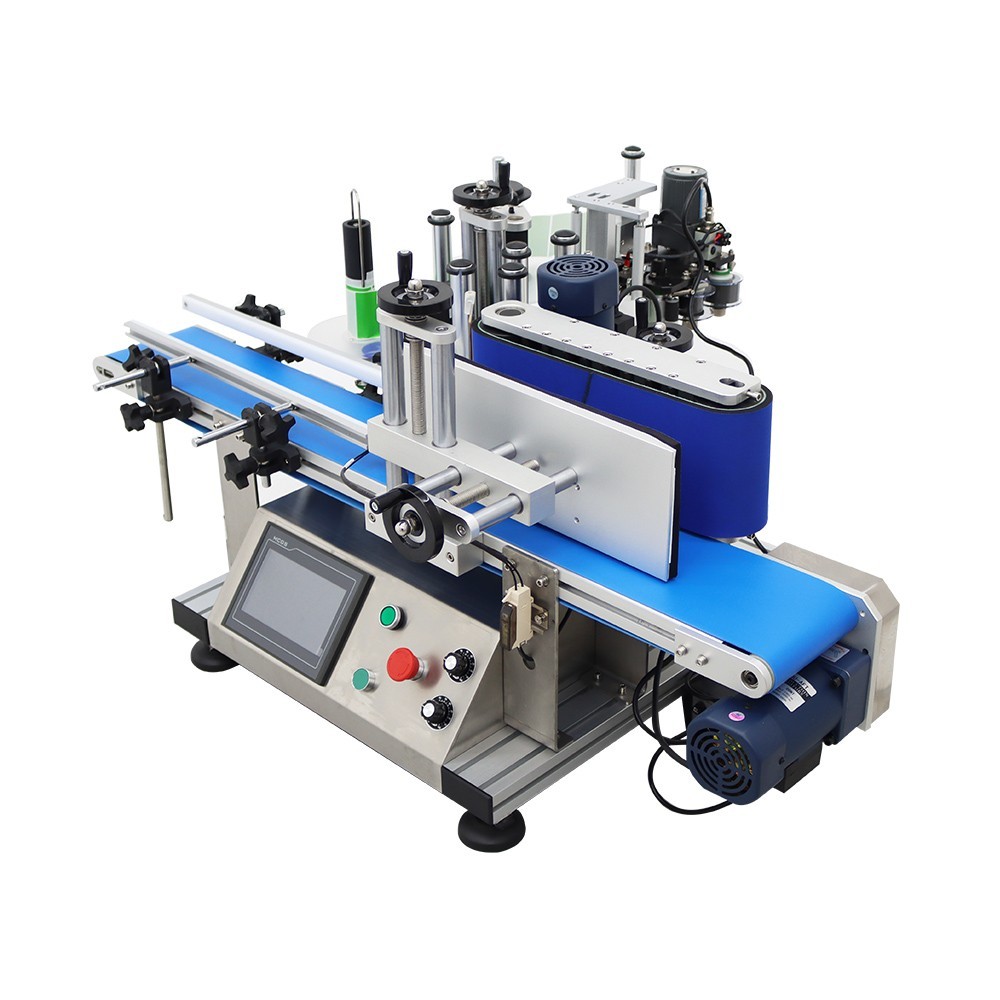 Auto Desktop Conveyor High Speed Coding Labeling Machine with Printer 1.57"-3.9"