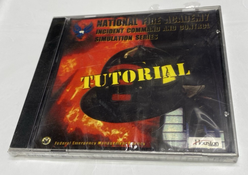 National Fire Academy Incident Command System Tutorial Cd-rom New Sealed.