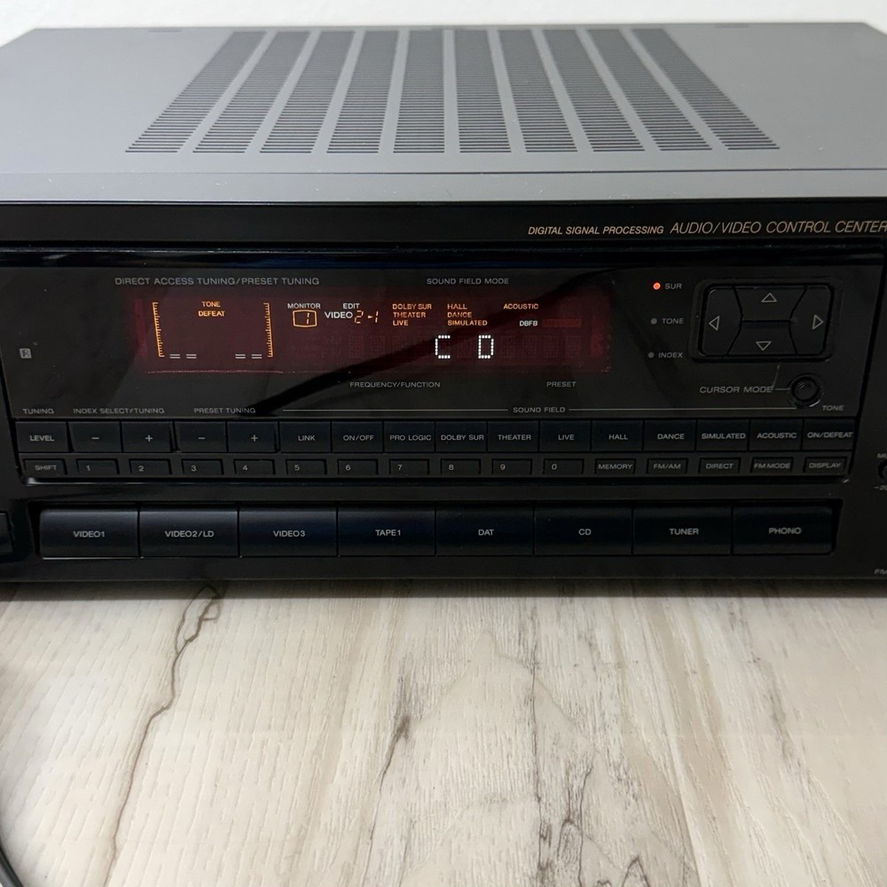 SONY STR-D911 Digital Signal Processing Audio/Video Control Center STEREO Bundle