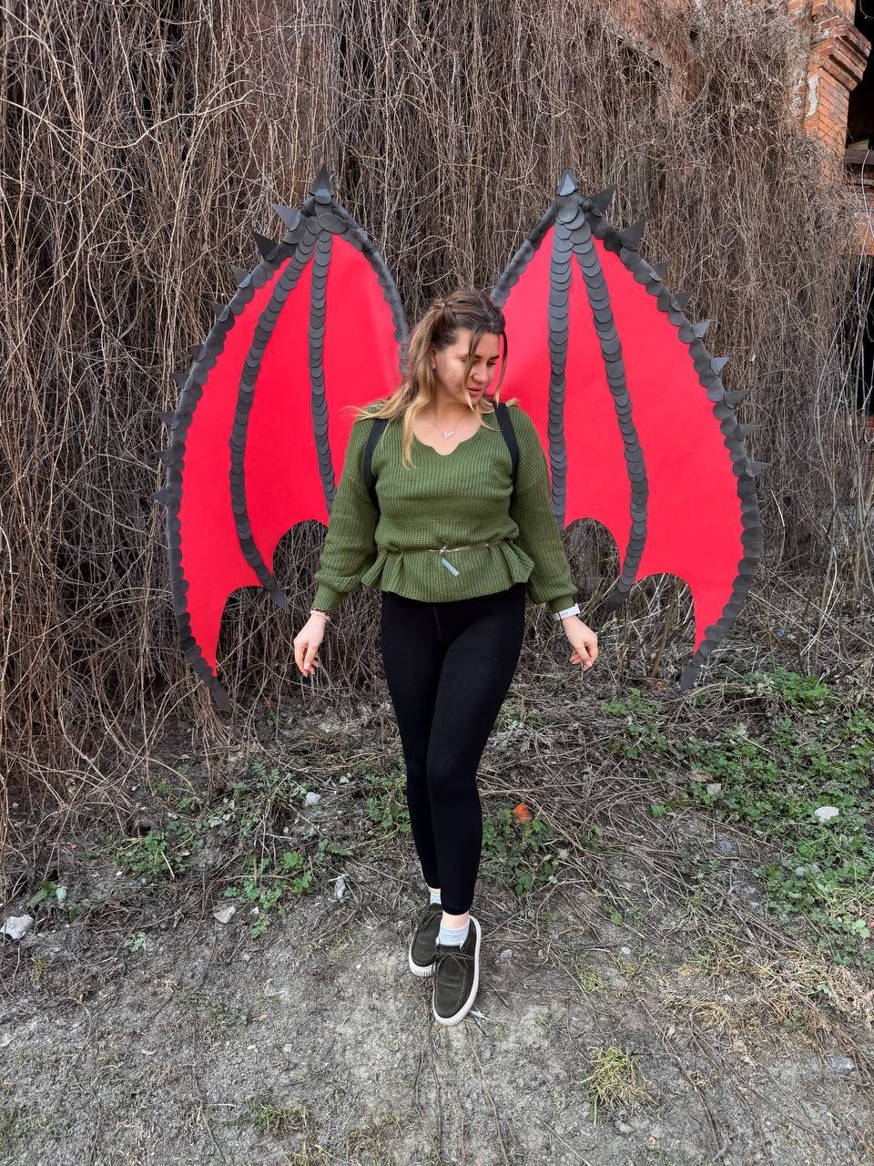 ed Dragon Wings Cosplay Large Demon Bat Wings Gothic Costume Adult Fursuit