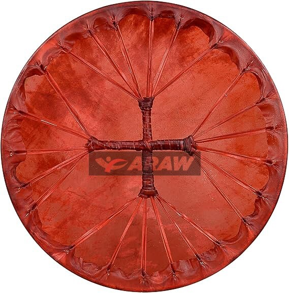 Native American Shamanic Drum, Buffalo Hide Handmade Drum