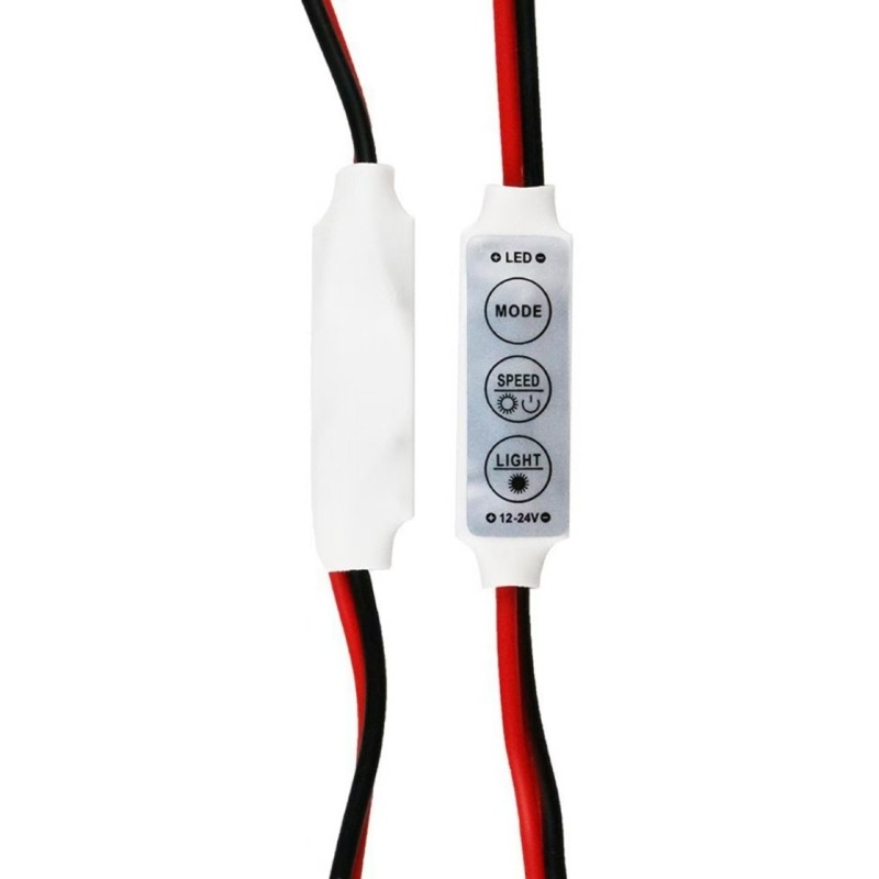 Small Profile Dimming Controller 8 Lighting Effects 12V 24V Systems