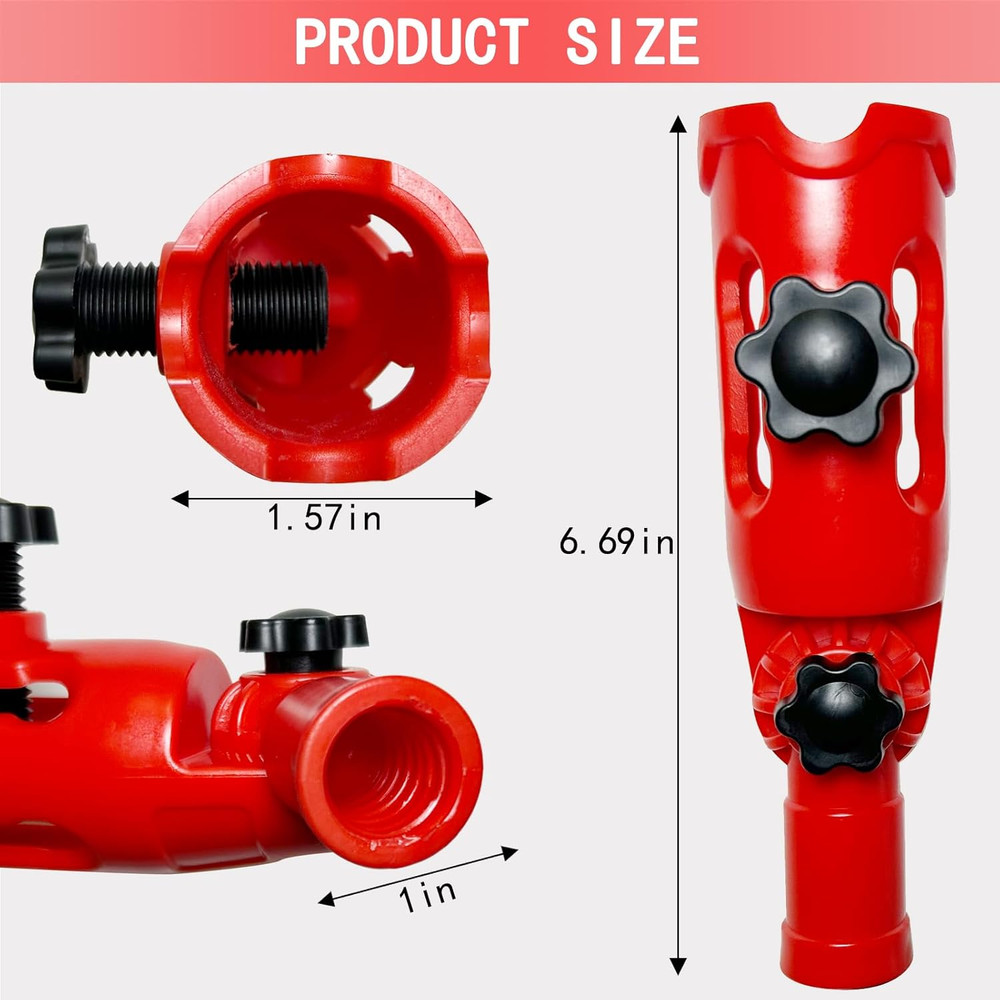 Multi-Angle Paint Brush Extender for High Ceiling,Extension Pole Attachment Hold