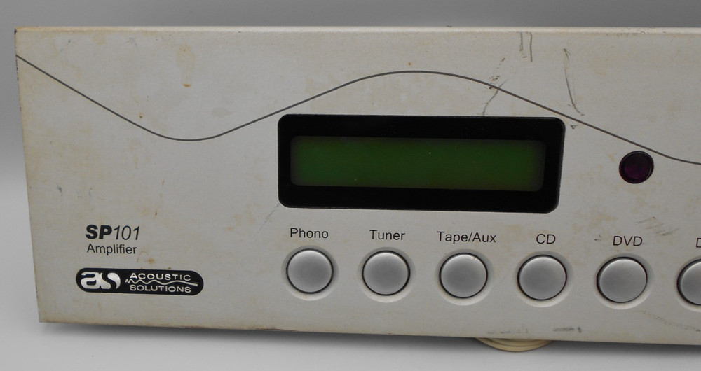 ACOUSTIC SOLUTIONS SP101 SPARES FRONT PANEL & INTERNAL BOARDS UNTESTED *READ*