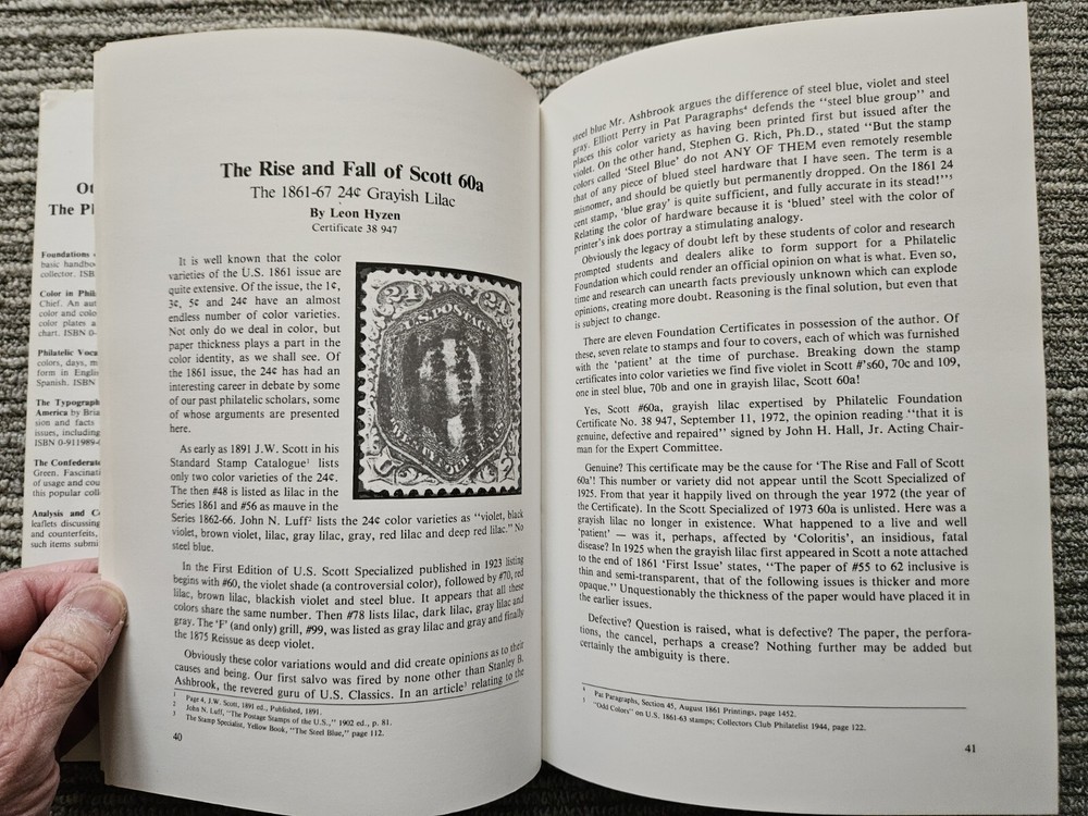 Opinions: Philatelic Expertising - An Inside View (1983 hardcover)