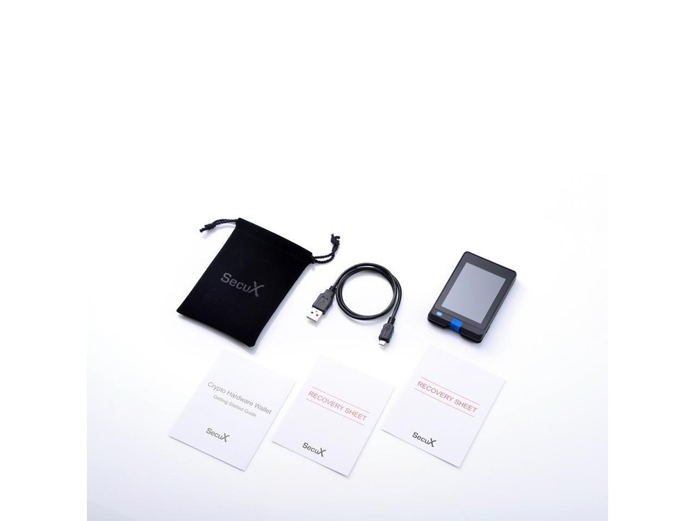 SecuX W20 Crypto Hardware Wallet- Infineon CC EAL5+ Secure Element, Bluetooth, C