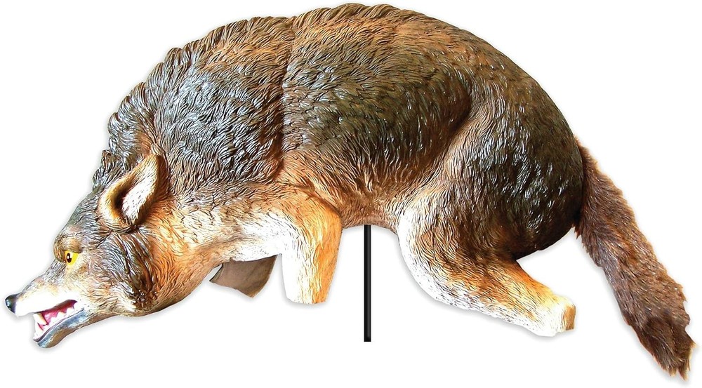 Innovative 3D Coyote Decoy: Realistic Predator Model for Safe Bird Deterrence