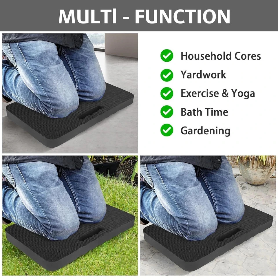 HOOPLE Extra Thick Kneeling Pad, Soft Foam Kneeling Cushion, Waterproof