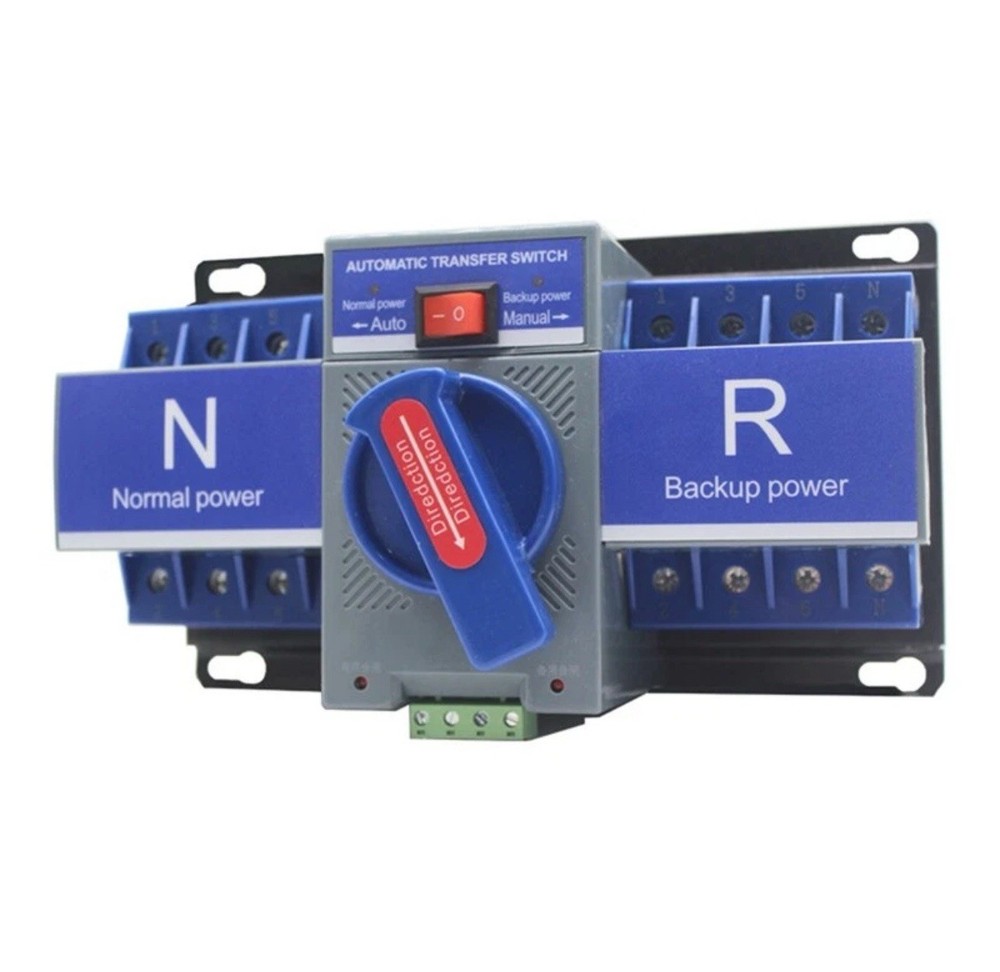 NLQ1-63/3P Automatic Transfer Switch 63A 3P Automatic Dual Transfer Switch 7675-