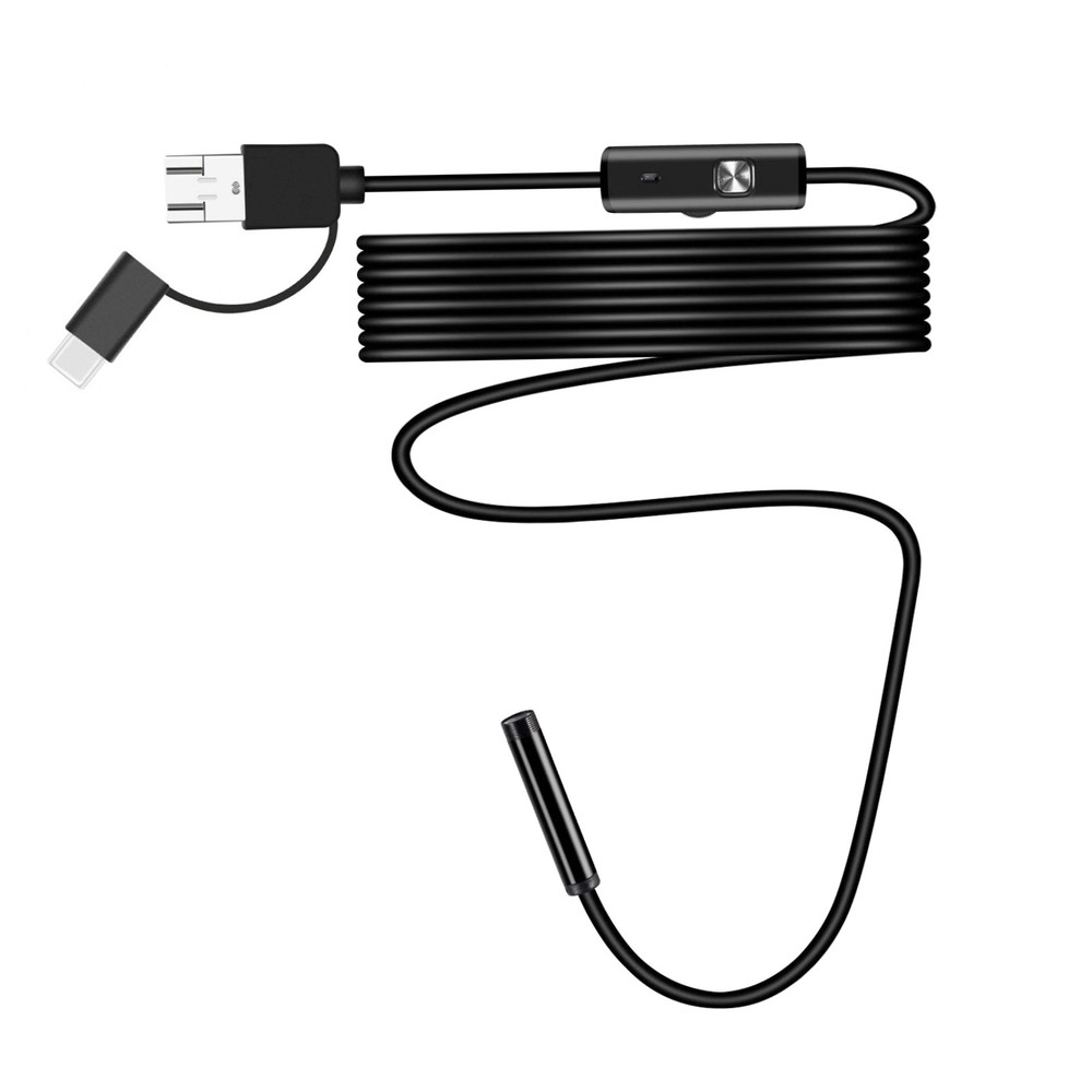 Endoscope 2M Cable 6 LED Inspection Camera for Android USB Type-C Waterproof