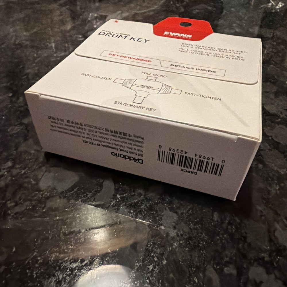 EVANS Pull Cord Drum Key, DAPCK