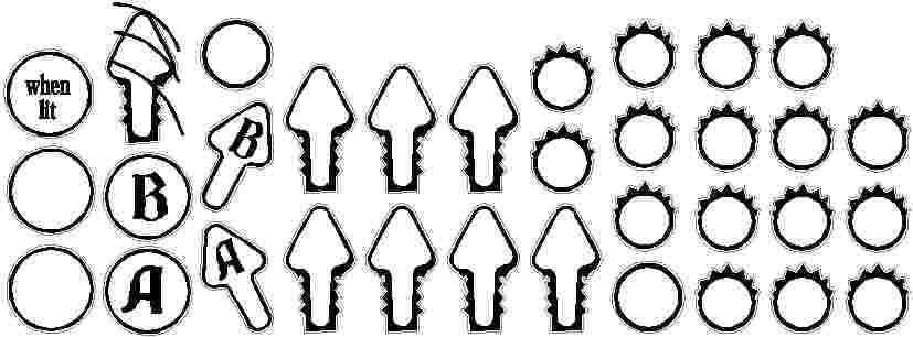 Mata Hari Pinball Machine Insert Decals