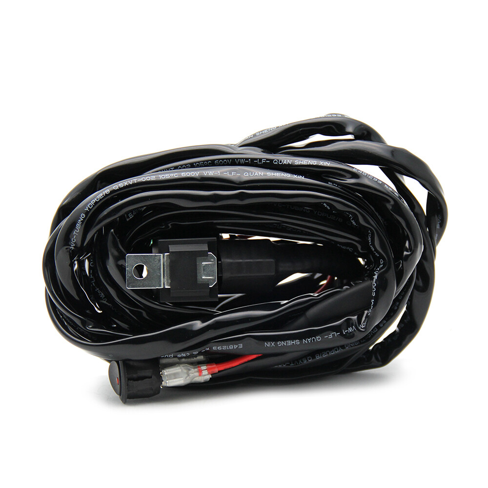 Slim 32'' Strobe Single Row LED Work Light Bar Driving Offroad Truck SUV Wire