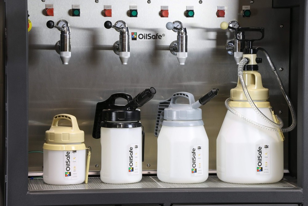 OilSafe® | SAMPLE BUNDLE – Fluid & Oil Transfer Container Starter Kit