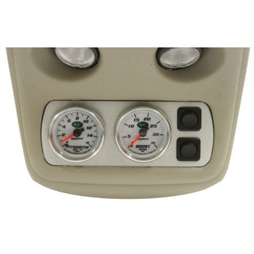 Round Toggle Switch w/ Square Bezel 12V Threaded Nut Mount Lighted Rocker Switch