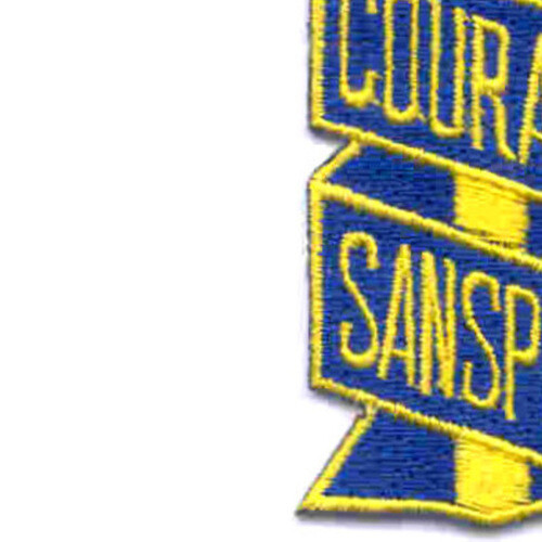 53rd Infantry Regiment Patch Courage Sanspeur