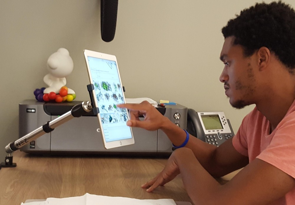 ZMC Adjustable iPad Stand Tablet Mount Camera Arm