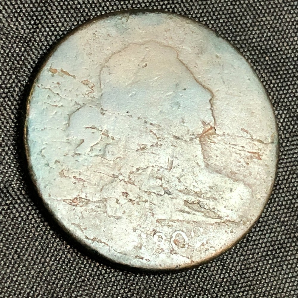 1802 DRAPPED BUST LARGE CENT #60P