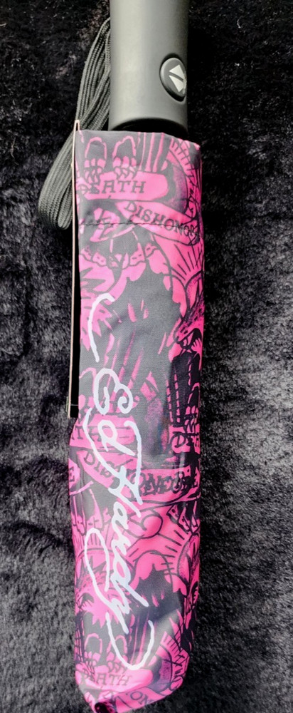 ED HARDY COMPACT UMBRELLAS