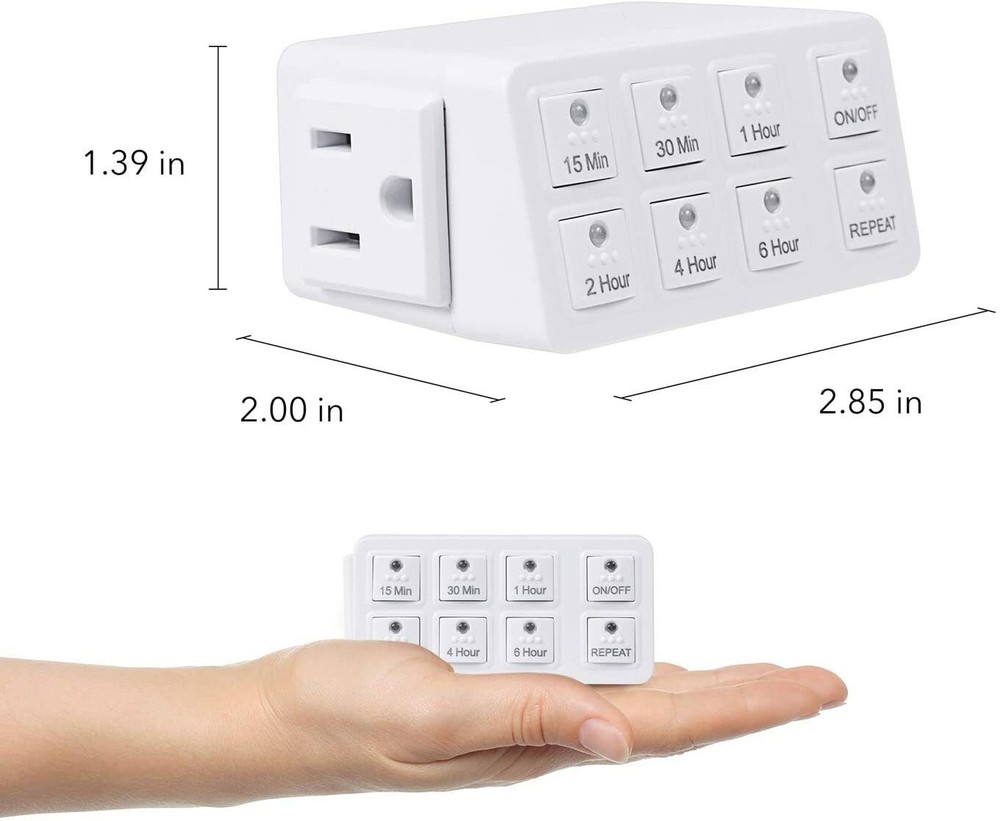 BN- LINK Smart digital countdown timer with repeat function for Charger Security
