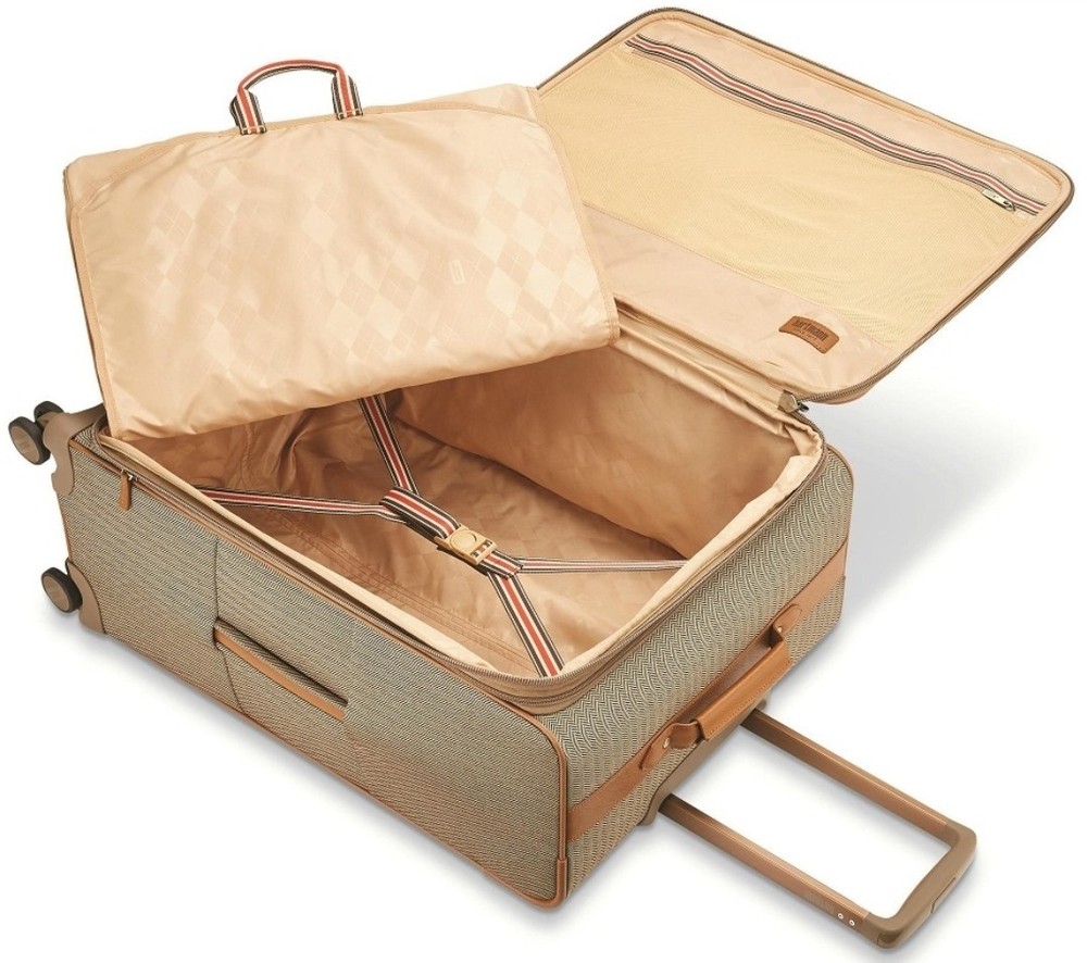 Hartmann Herringbone Deluxe Medium Size Expandable Natural