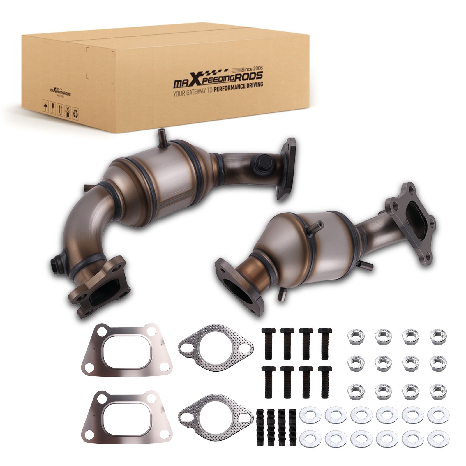 Front & Rear Manifold Catalytic Converter for Chevrolet Traverse 3.6L 2018-2021