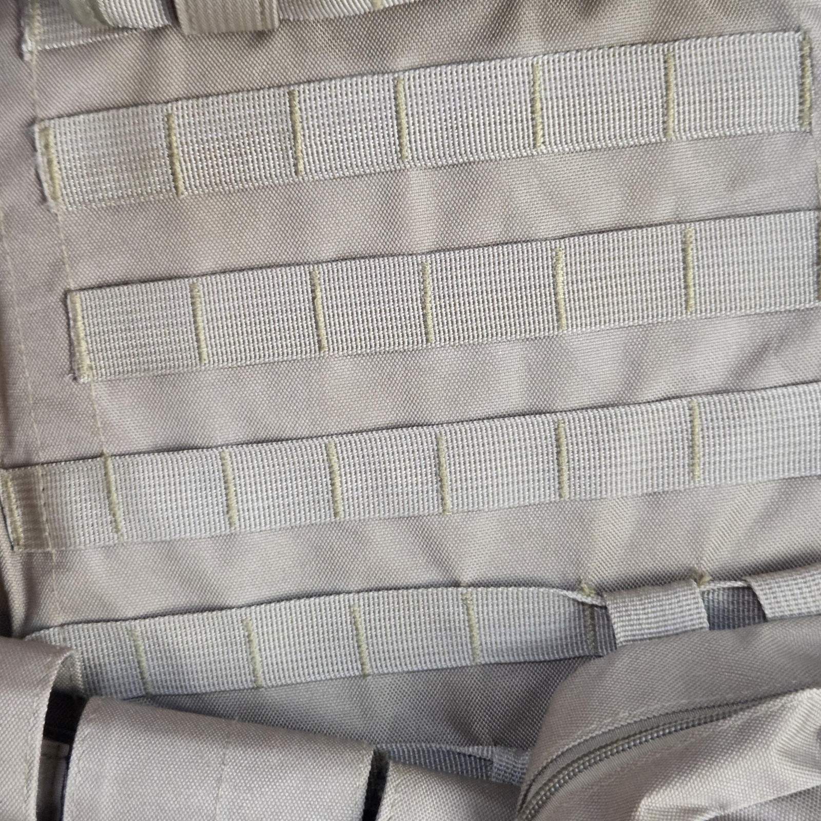 Geissele Tactical Plate Carrier Vest Brown Nylon MOLLE Pouches Hunting Mens