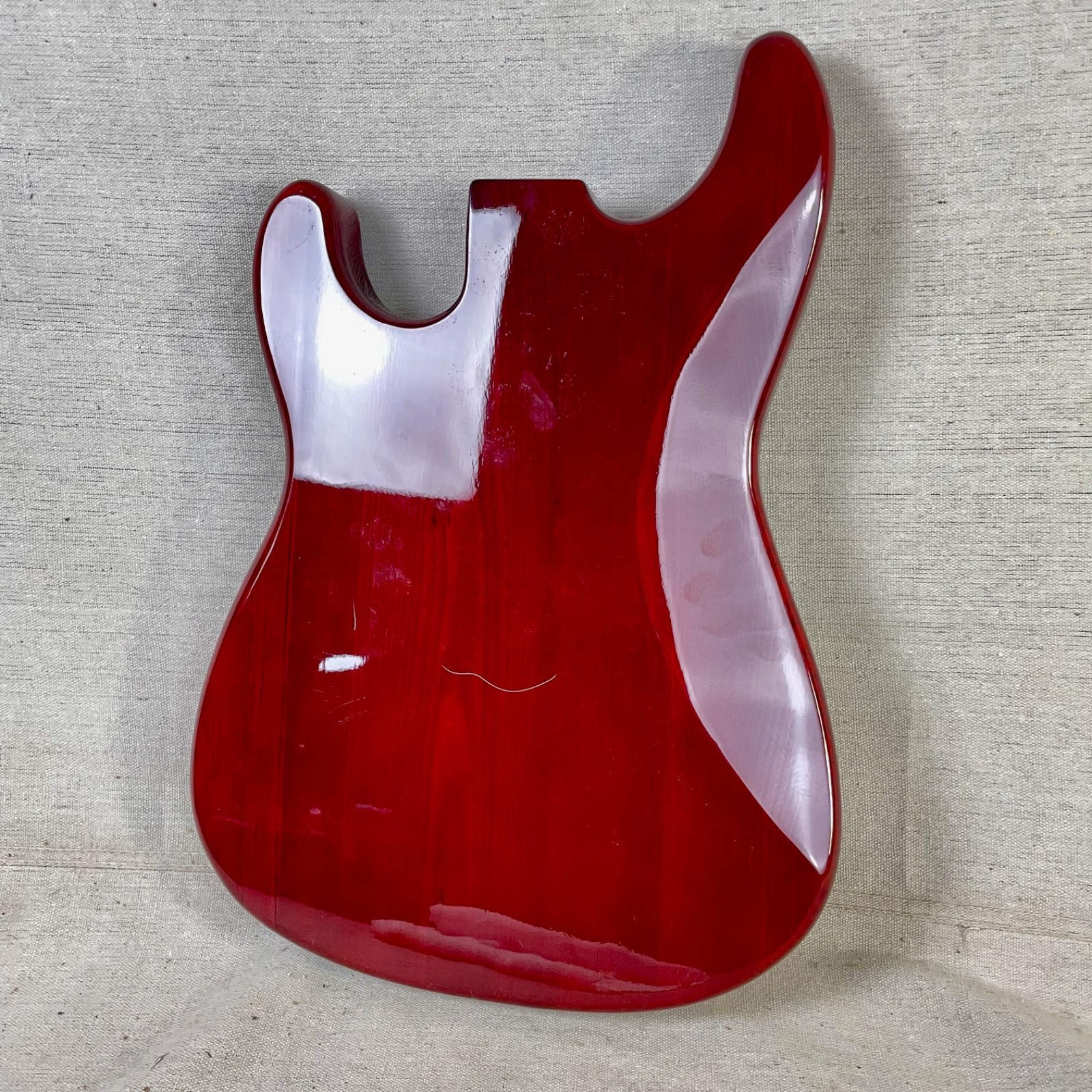 Super Stratocaster Body Cherry Sunburst Guitar Hardtail