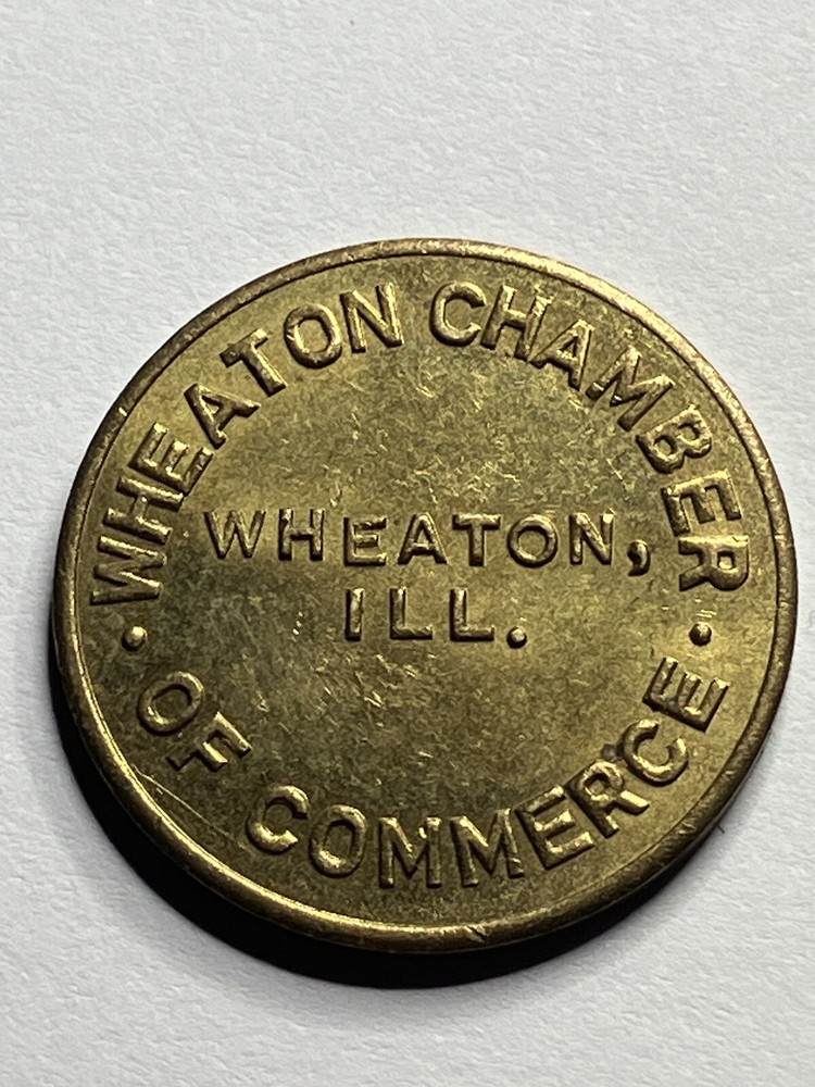 Scarce Wheaton Illinois Parking Token #si1