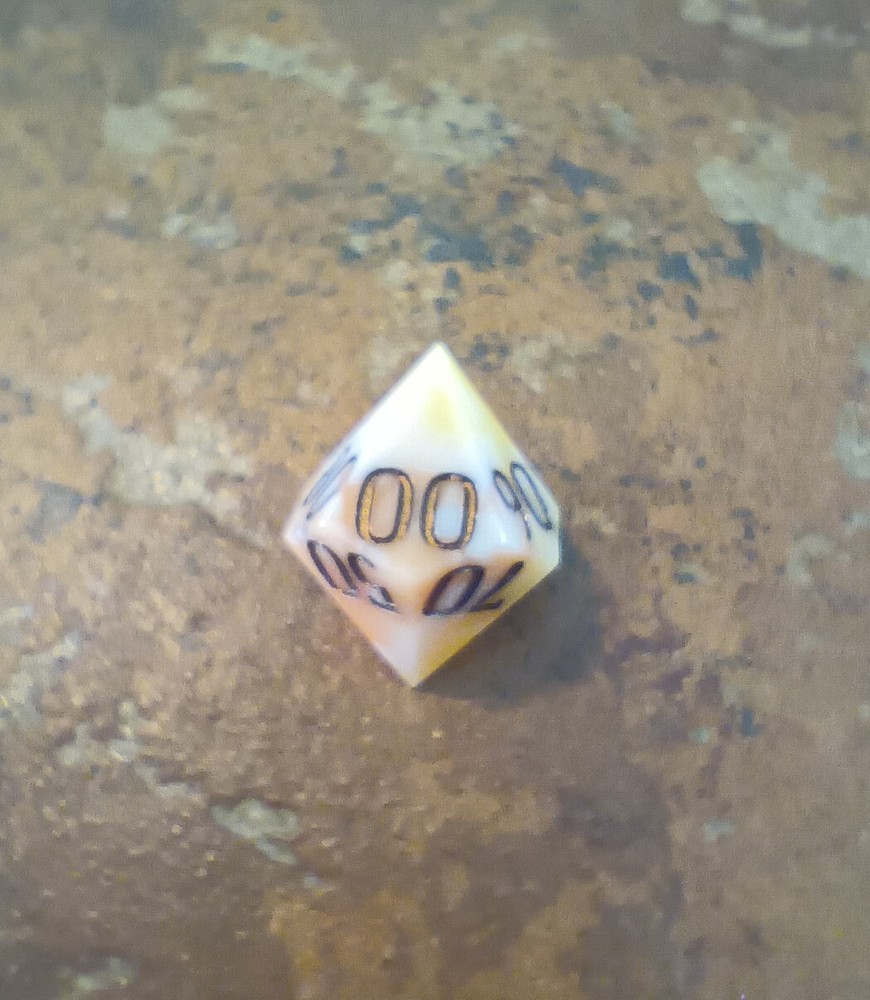 Sharp Edge 9pc Dice Set Candy Corn INTERSTELLAR DICE D2 D4 D6 D8 D10 D% D12 2D20