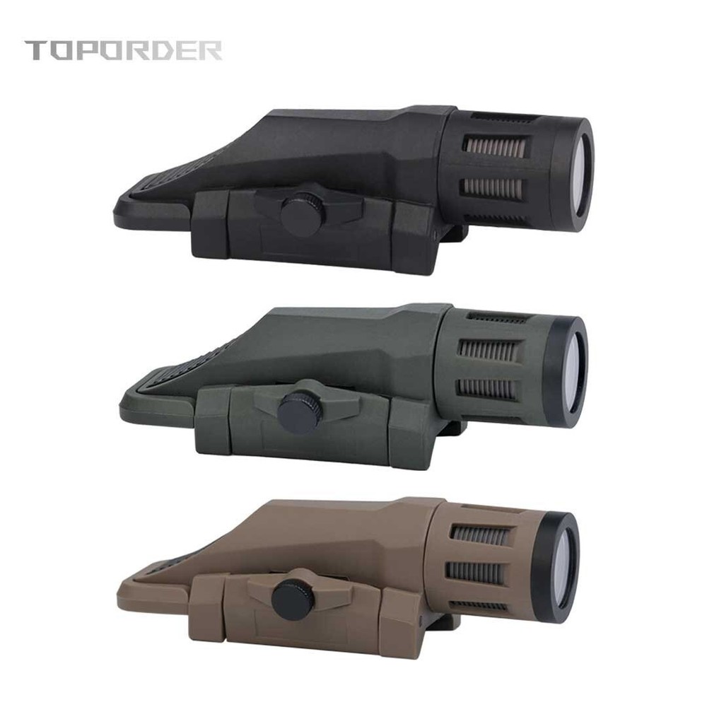 Tactical 400 Lumen Weapon Mounted Light Multifunction White LED WML Flashlight