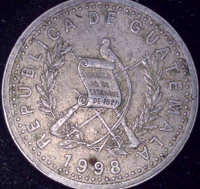 Guatemala - 1998 - 10 Centavos