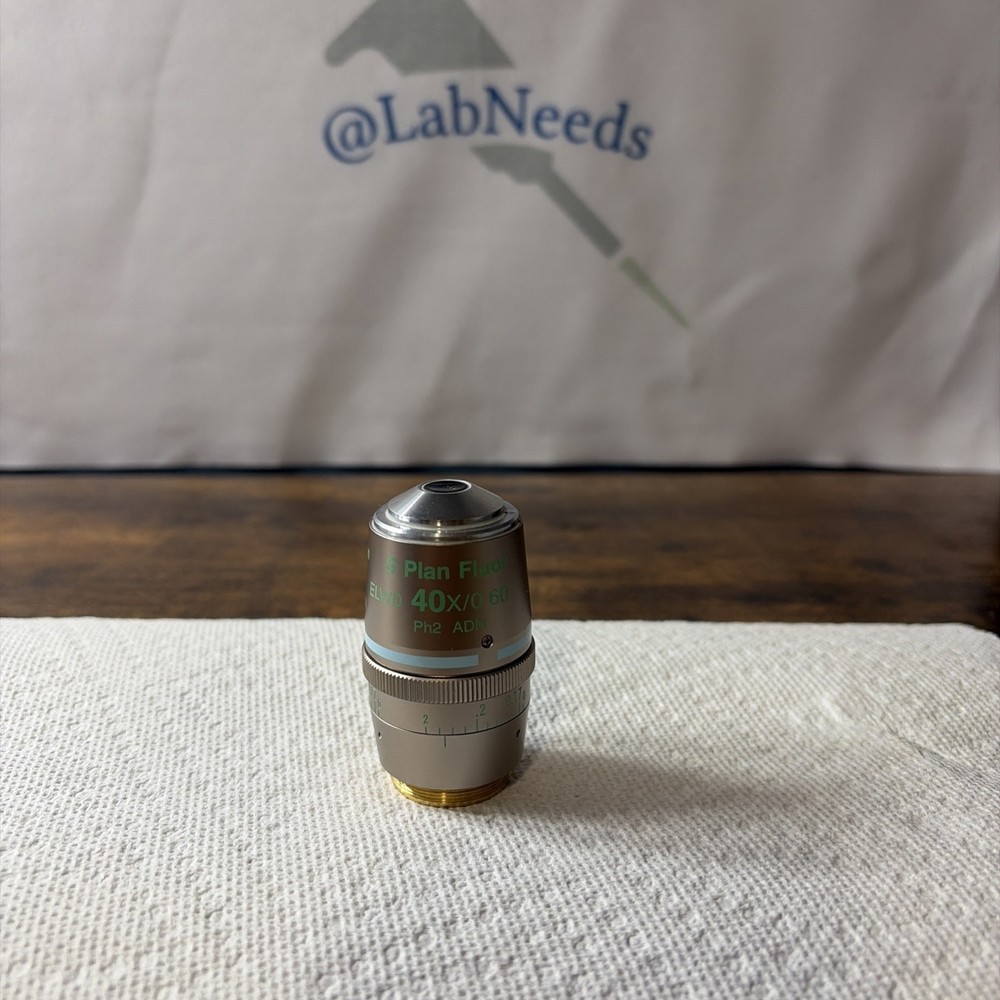 Nikon Microscope Phase Objective ELWD S Plan Fluor 40x / 0.60 ADM 0-2 Ph2